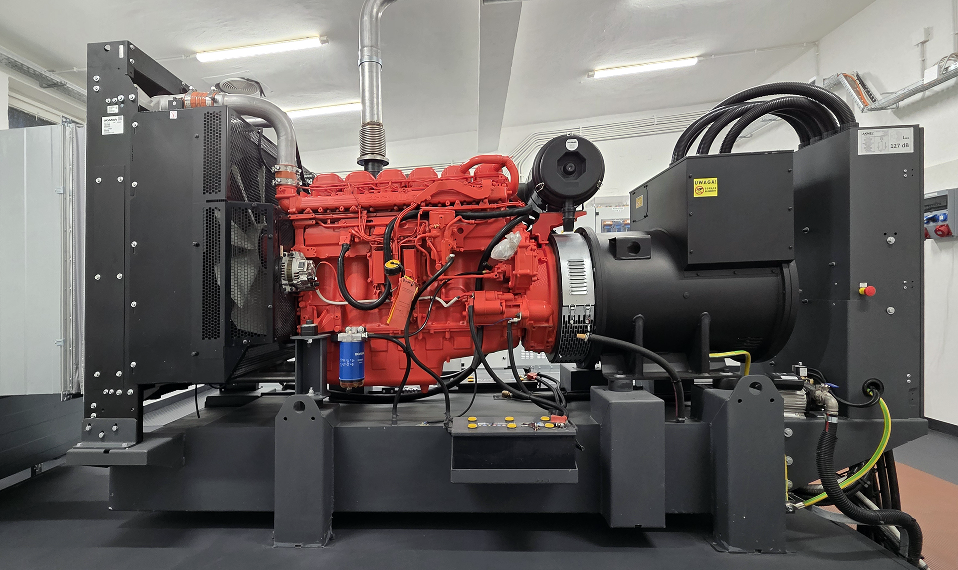 Realizacja 2026: Nowoczesna Agregatornia 400 kW - Kompleksowa realizacja AKMEL